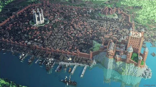 Minecraft Building A City 