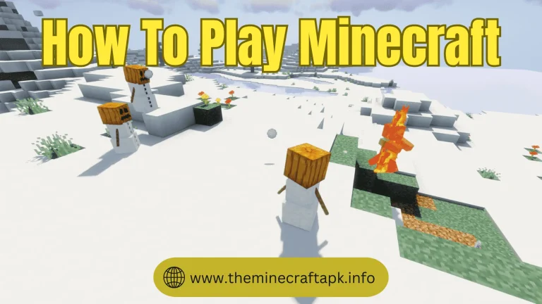 How to play Minecraft